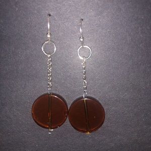 dangly earrings